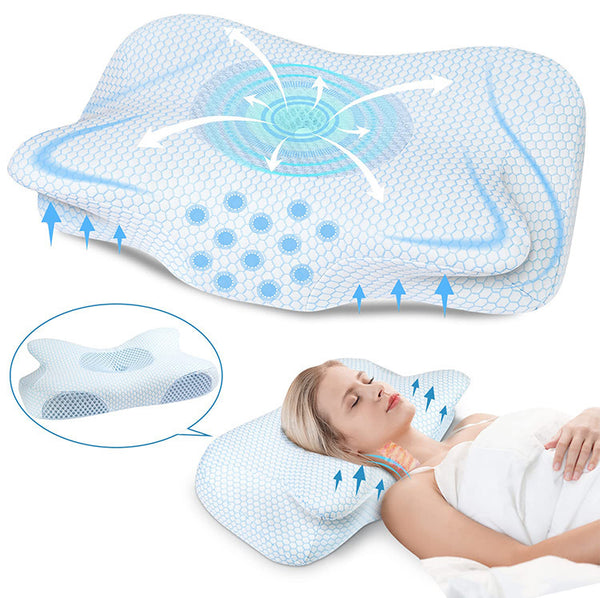 Butterfly Horn Pillow